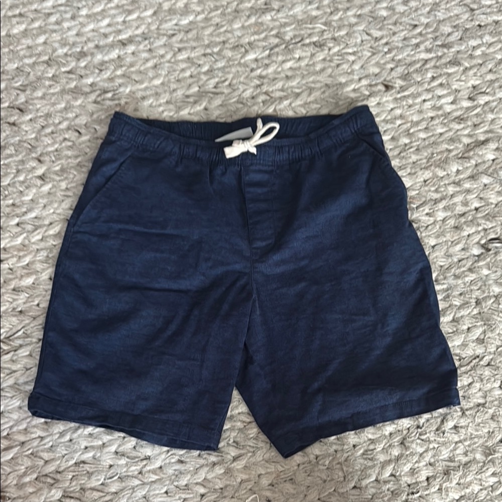 Navy Blue Casual Shorts M